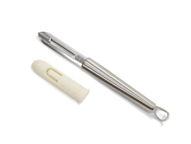Descascador legumes c/ capa protetora inox 0,6mm kitchen tools