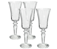 Taca 04pc vinho clear 350ml
