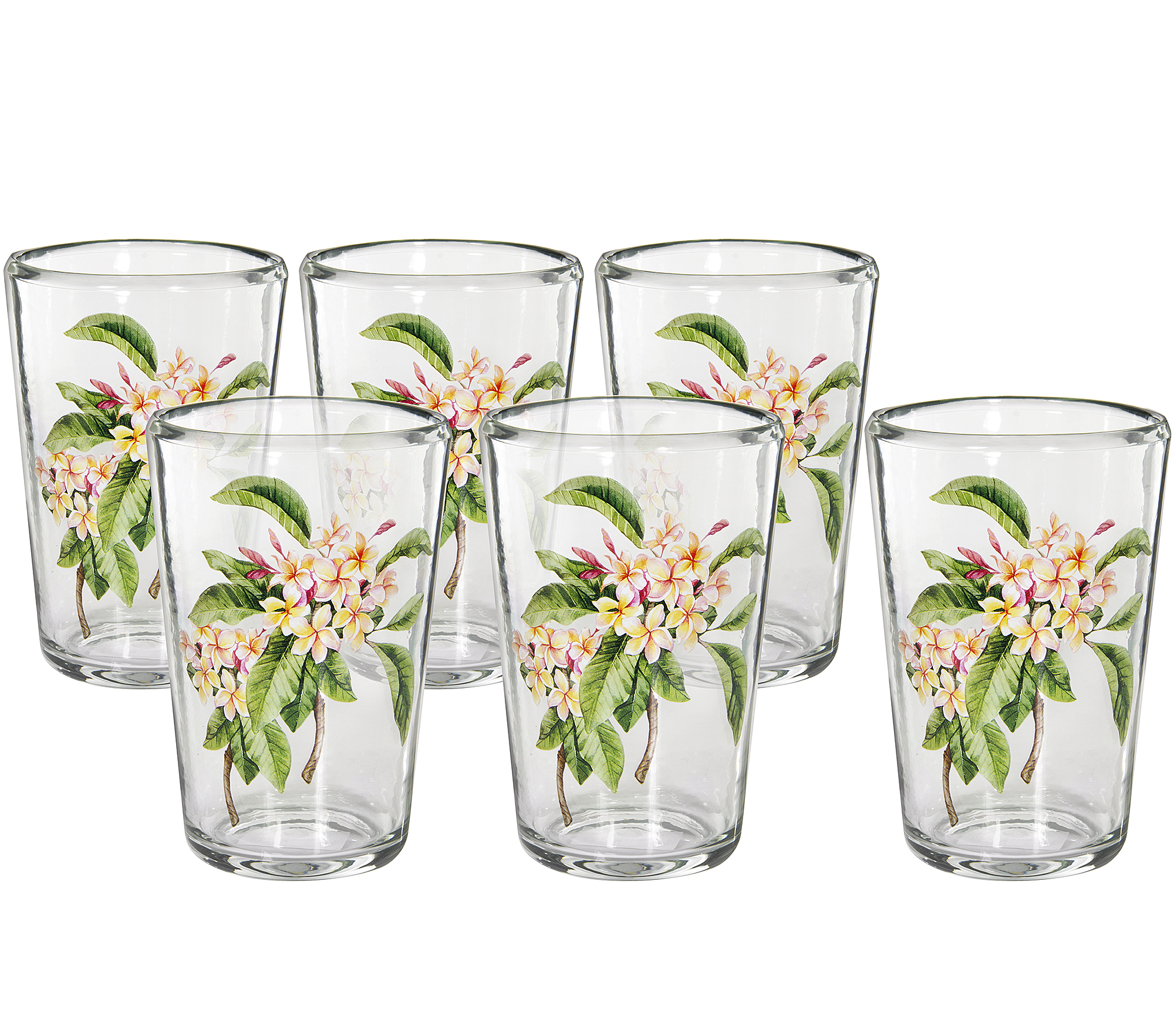 Copo alto 06pc jasmim 400ml