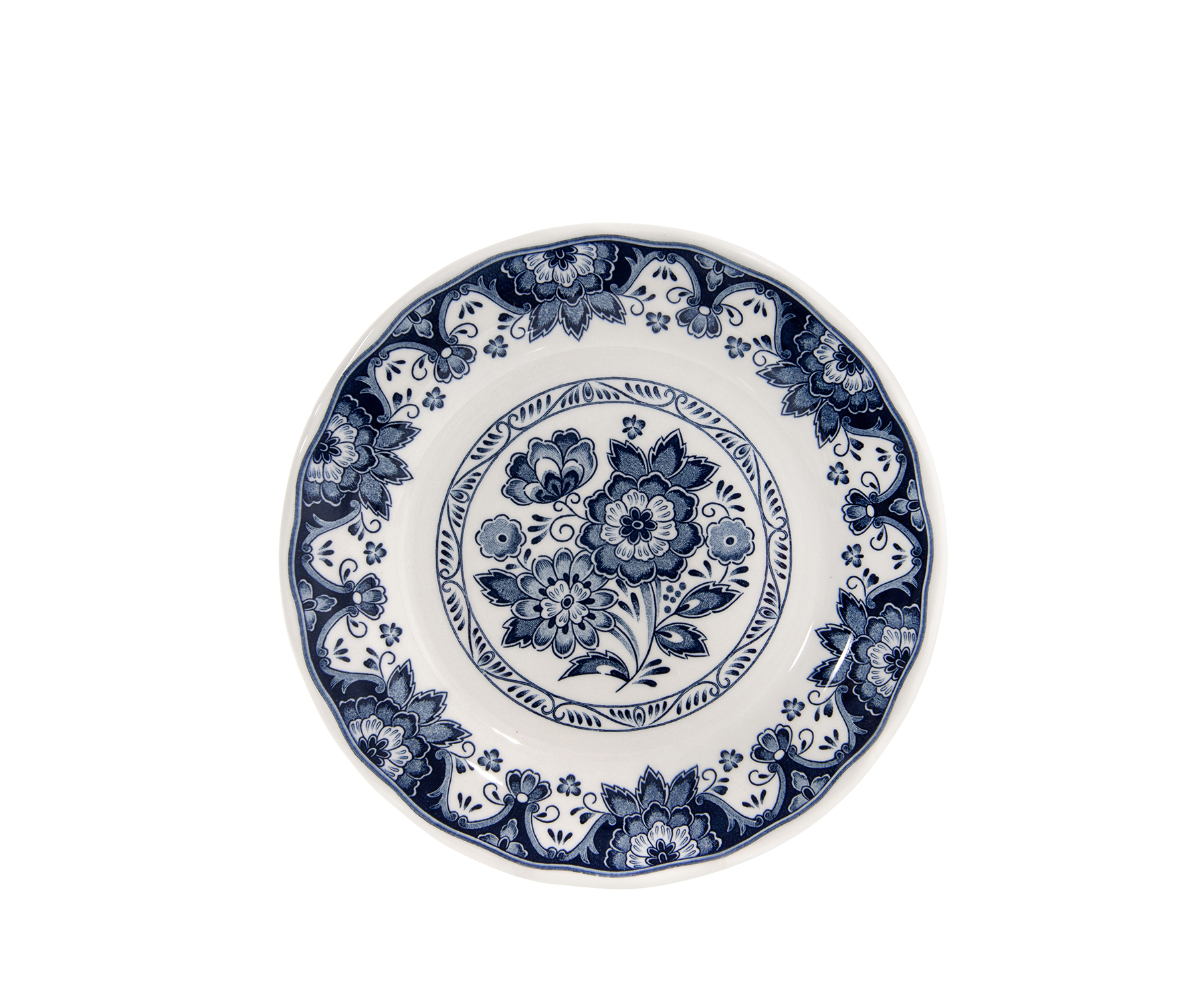 Prato sobremesa juliana blue 21cm