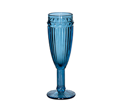 Taca champagne azul 185ml