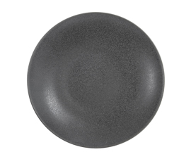 Prato raso ceramica antracite 28cm