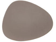 Jogo americano couro ecologico organico rato 45,5x36,5cm