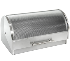 Porta pao de inox 40x23x21cm