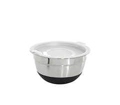 Bowl com tampa em inox14cm