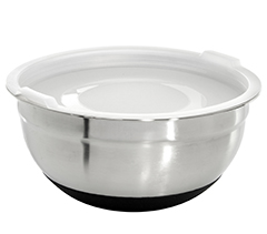 Bowl com tampa em inox 26cm