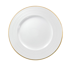 Prato raso 28cm village gold