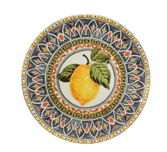 Prato raso limone di amalfi 29cm
