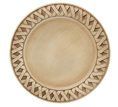 Sousplat interlace wood 35cm