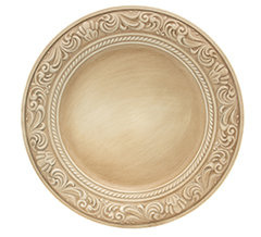 Sousplat arabesque 33cm