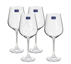 Taca 04pc globo titanium 600ml