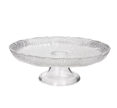 Prato bolo com pe 25cm