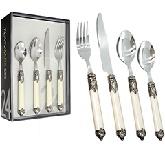 Faqueiro 24pcs jaipur bege