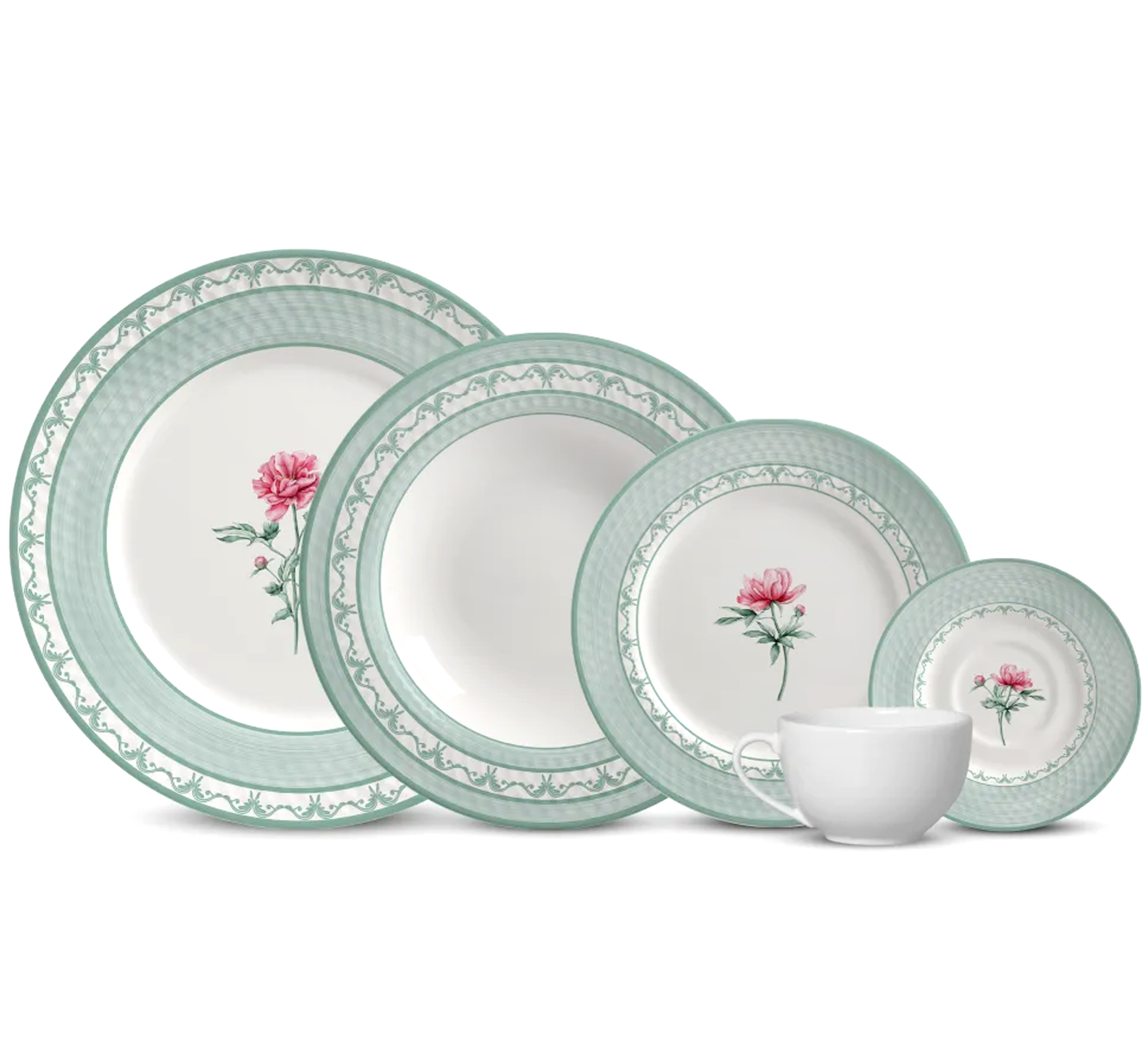Aparelho jantar 20pc charlote